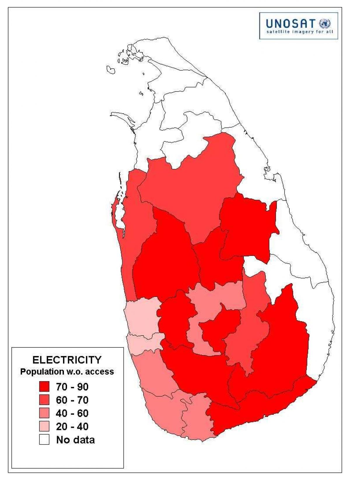 இலங்கை மக்கள் தொகையில் வரைபடம்