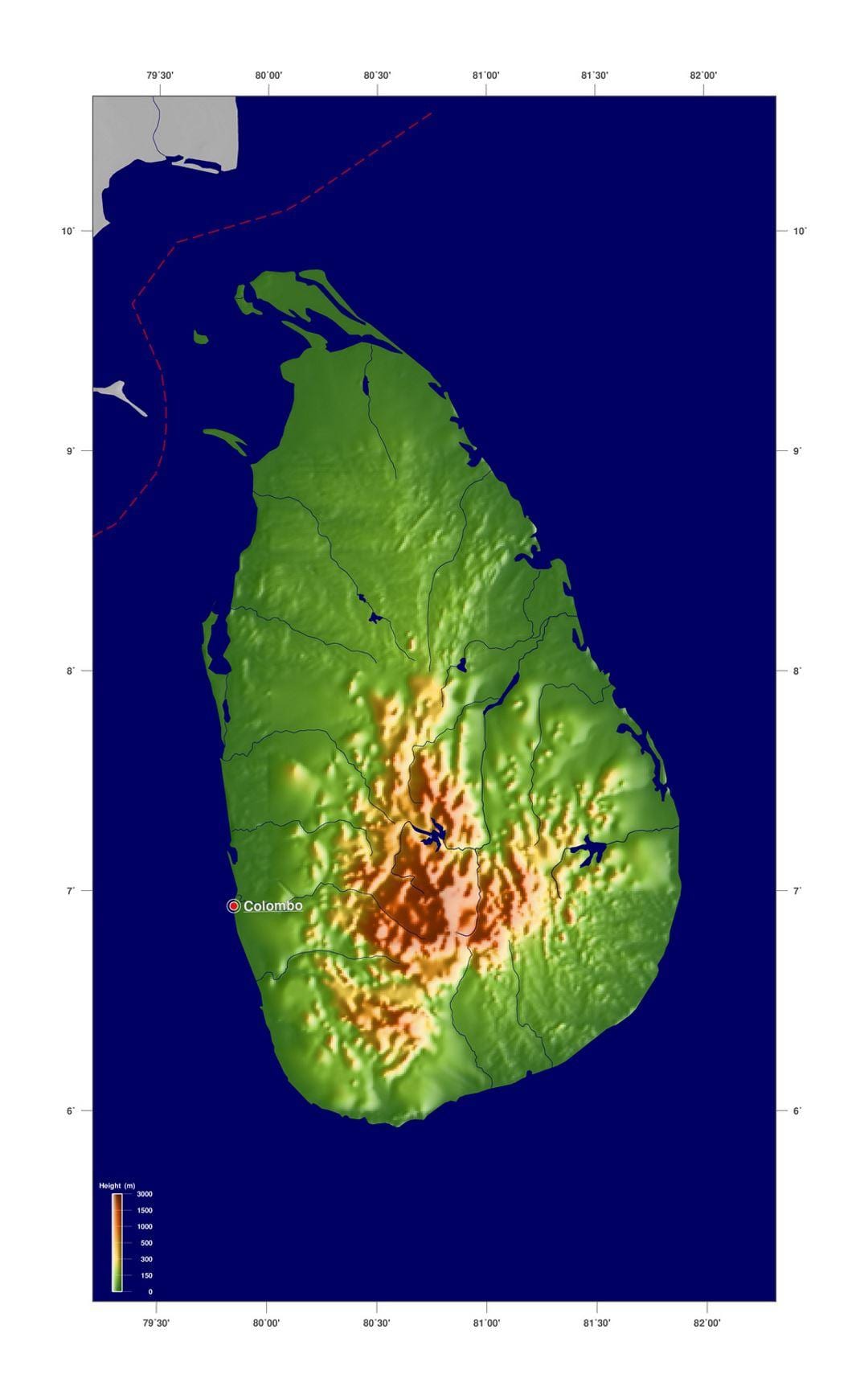 வரைபடம் இலங்கை கட்டடத்தின்