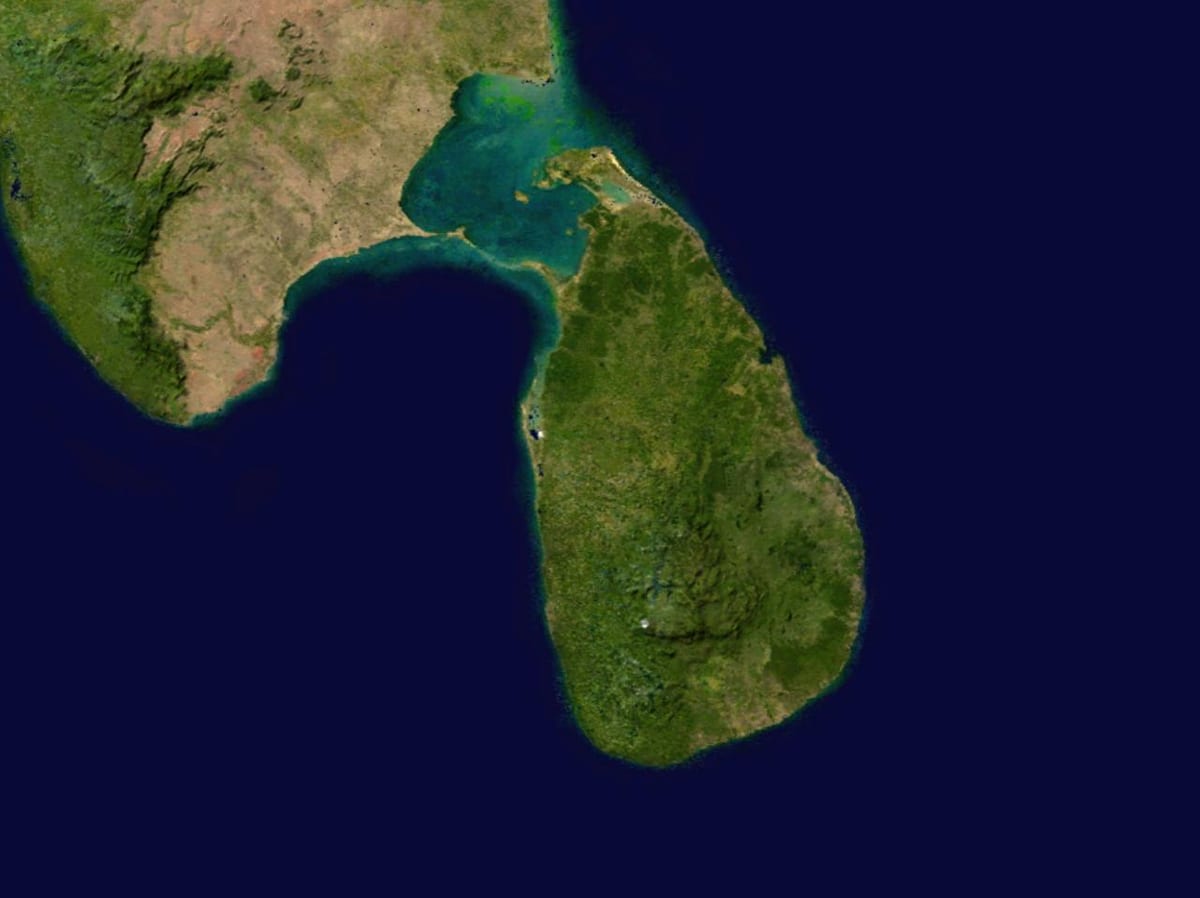 ஆன்லைன் செயற்கைக்கோள் வரைபடம் இலங்கை
