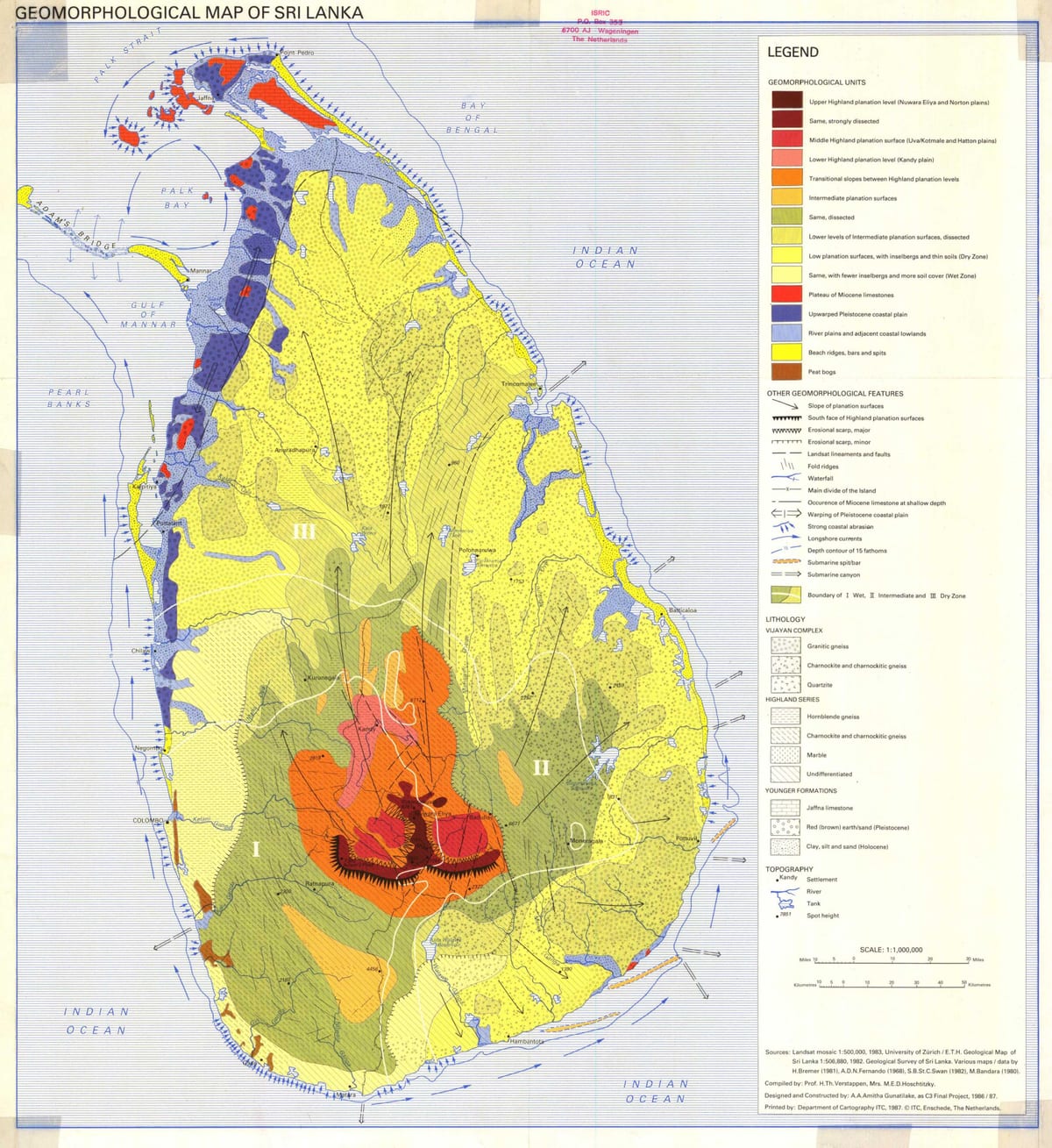 வரைபடம் மண் வரைபடம் இலங்கை