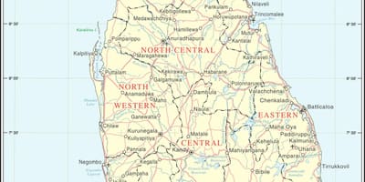 வரைபடம் இலங்கை நகரம்