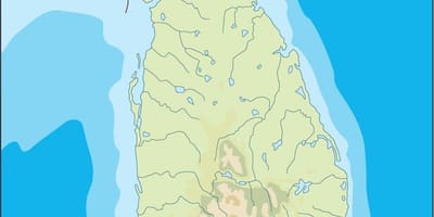 இலங்கை திசையன் வரைபடம்