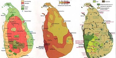 வரைபடம் இலங்கை விவசாயம்