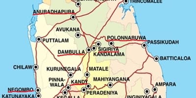 எல்லா வரைபடம் Sri Lanka