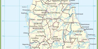 ஒரு வரைபடம் இலங்கை