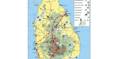 வரைபடம் சின்னங்கள் in Sri Lanka